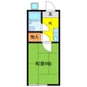 マンション宮西 1Kの間取り
