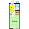マンション宮西 1Kの間取り