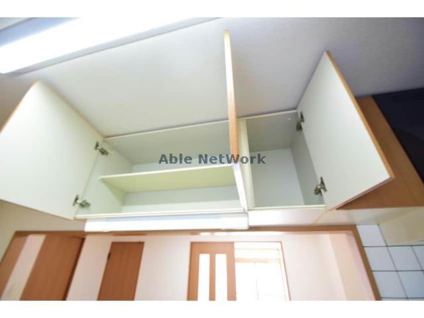 キッチン上収納スペース☆ メゾンフリージア