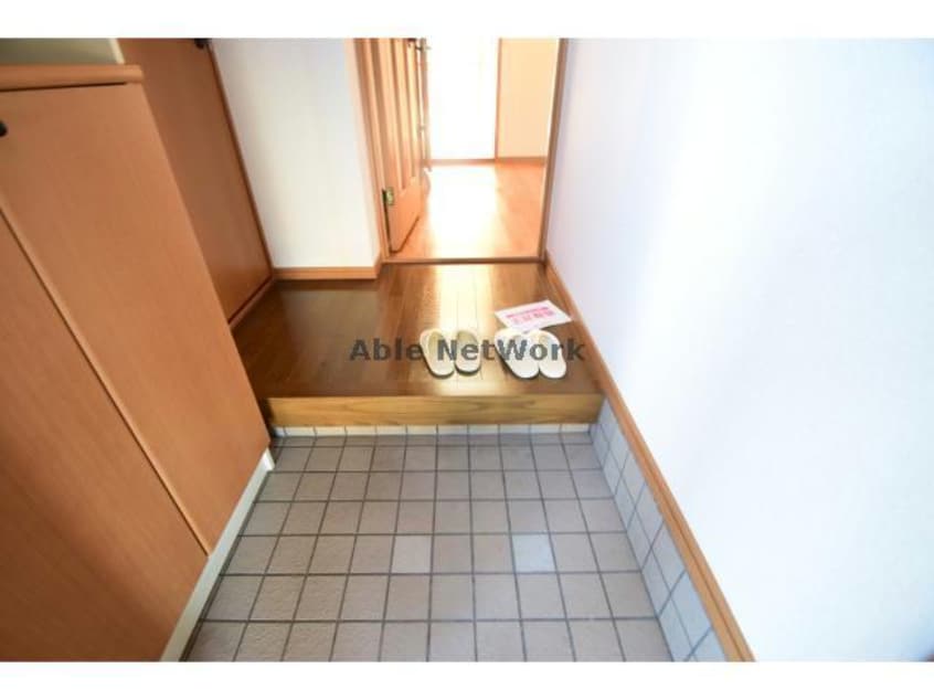 玄関周り♪ メゾンフリージア