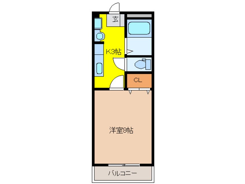 間取図 アイサンハイム