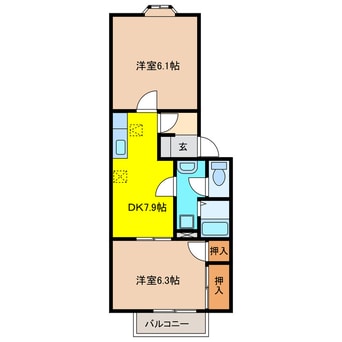 間取図 ジェンテ耀