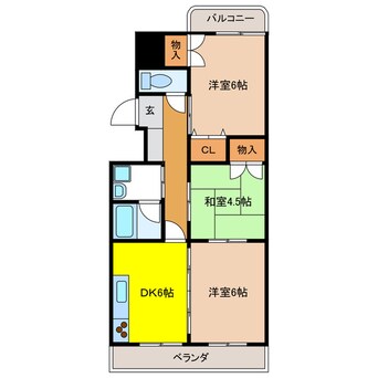 間取図 サンシャインロードＭ