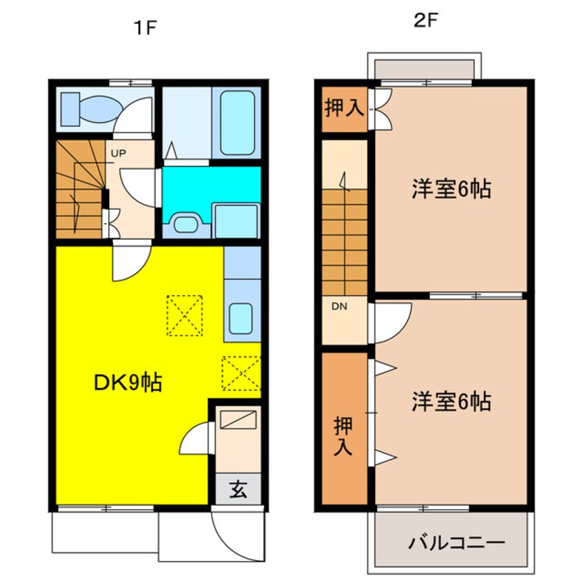 間取図 カメラートＡ