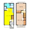 ブランシェ近藤 2LDKの間取り