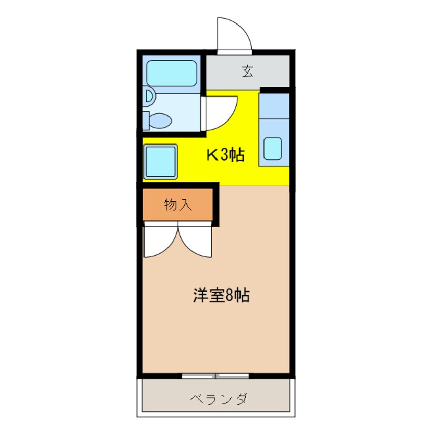 間取図 レジデンス犬山