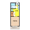 Ｌ ＴＯＷＮ中畑 1Kの間取り