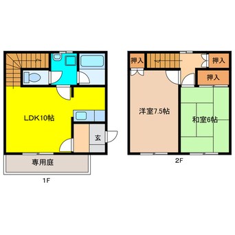 間取図 ローゼンハイム上野