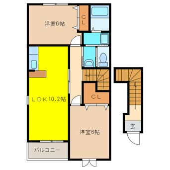 間取図 サニーヴィラⅠ