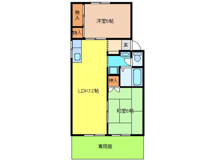 間取図 ファミール大福寺