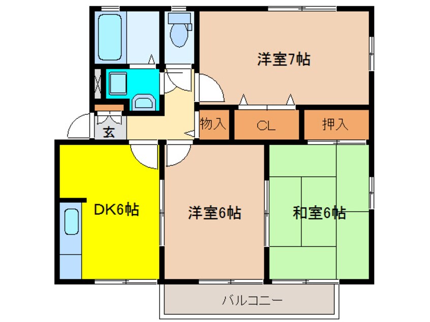 間取図 アーバンハイツ