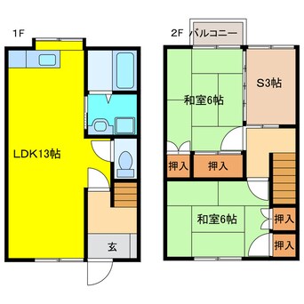 間取図 ホームタウン