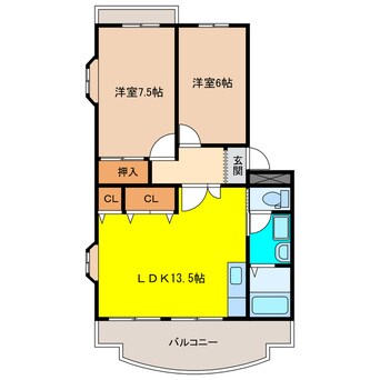 間取図 ジュネス犬山