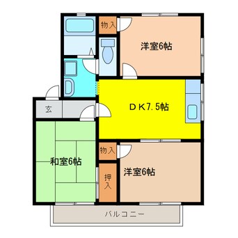 間取図 ホープタウン