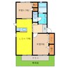 Ｅｓｐｏｉｒ 2LDKの間取り