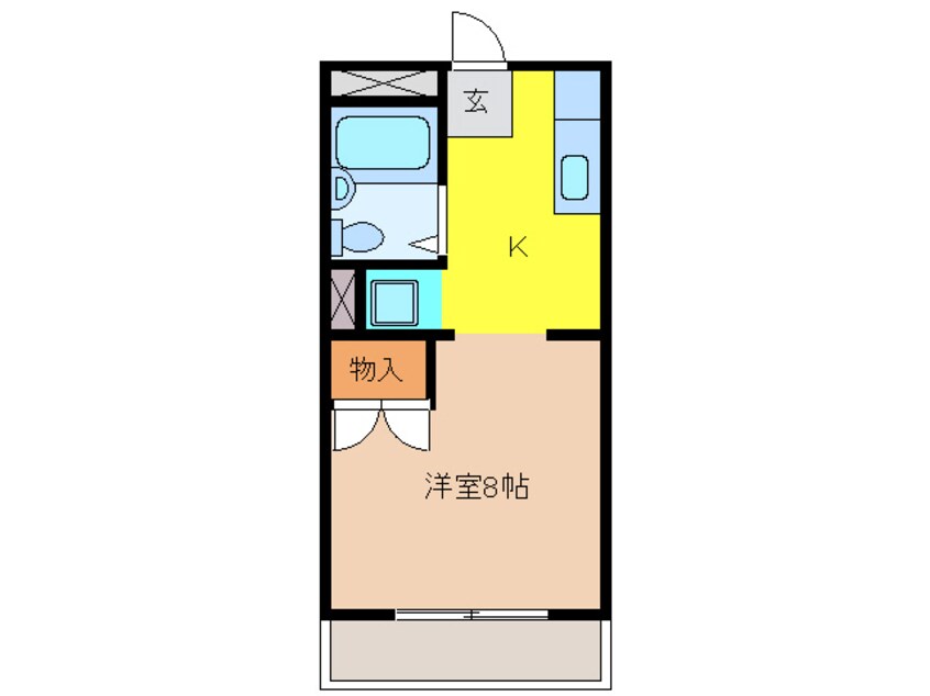 間取図 アポリネールハイム