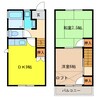 キャナル・ワン　C 2DKの間取り
