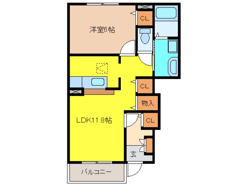 間取図 サンリットＭ