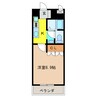 サニーコート 1Kの間取り