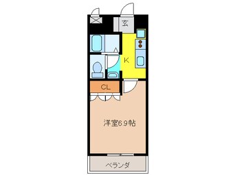 間取図 サニーコート