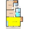 アーバンレジデンスY.K. 2LDKの間取り