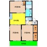 プラザ葵Ⅲ 3DKの間取り