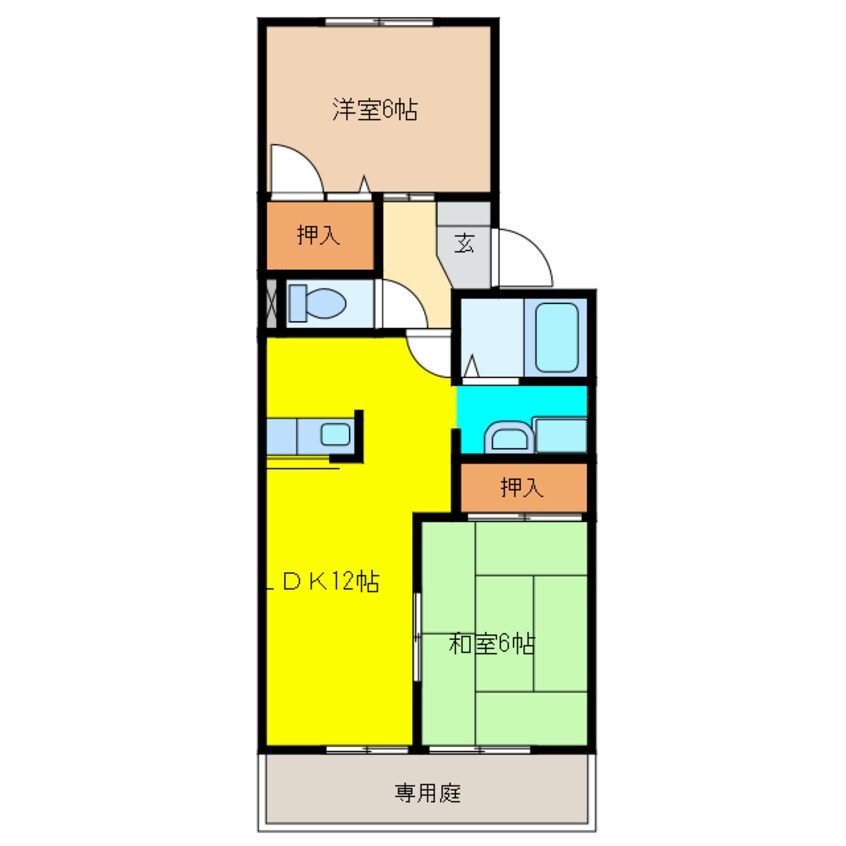 間取図 フレマリ―ルKs