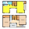フォレスト２３大口 2LDKの間取り