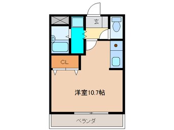 間取図 コーポ黒野