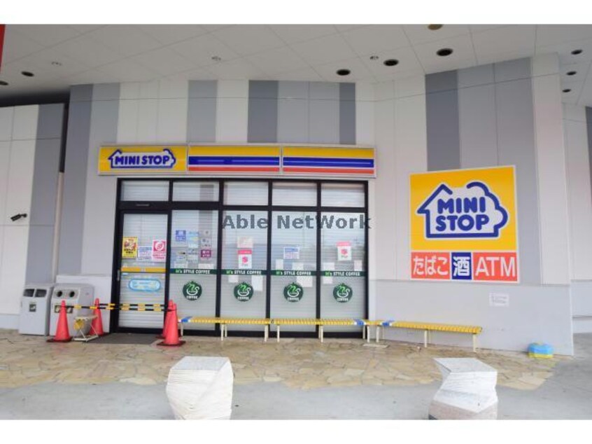 ミニストップ大口コンコルド店(コンビニ)まで576m ボーヴォワール　メゾン