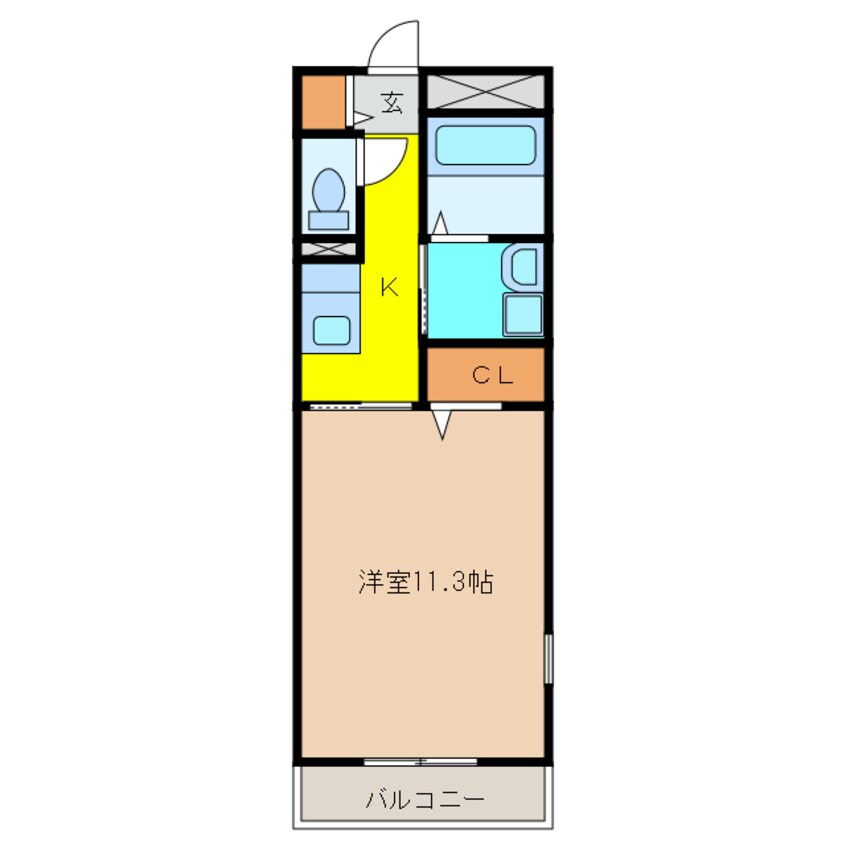 間取図 エミグラント４１