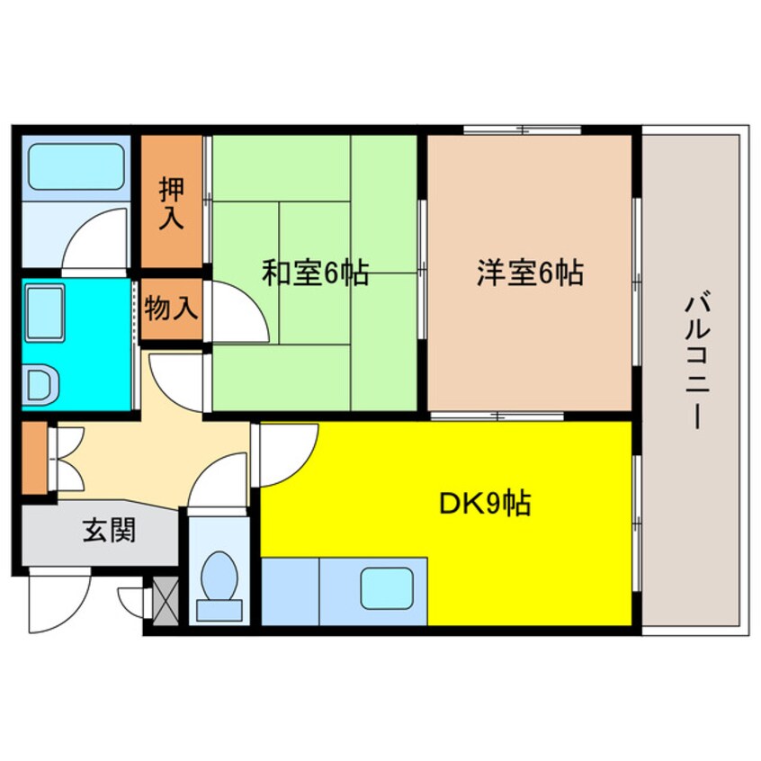 間取図 グレース犬山Ⅱ