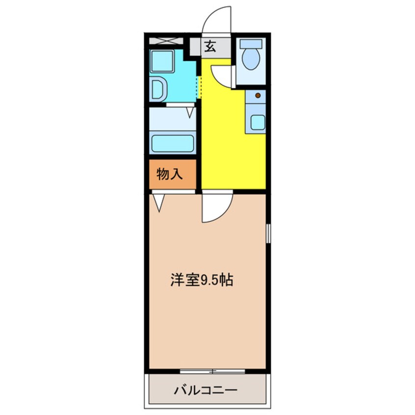 間取図 ラフィーネ羽黒