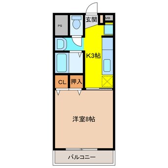 間取図 エスポワール松山