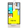 ラフィーネ２１ 1Rの間取り