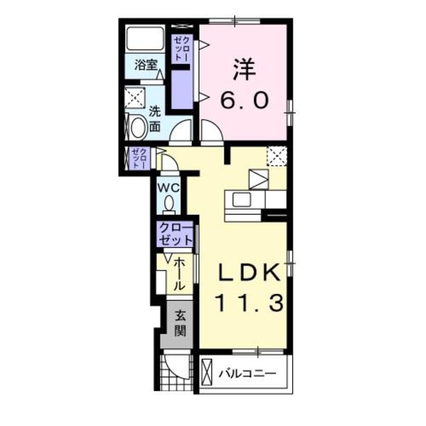 間取図 アルカンシェルＹ＆Ｔ