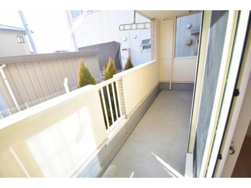 ベランダ回りです。 メゾンドソレイユ