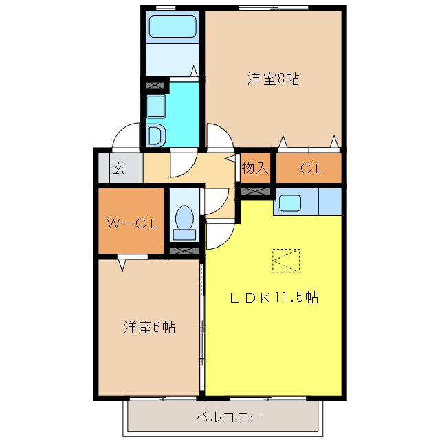 間取り図 メゾン・エム