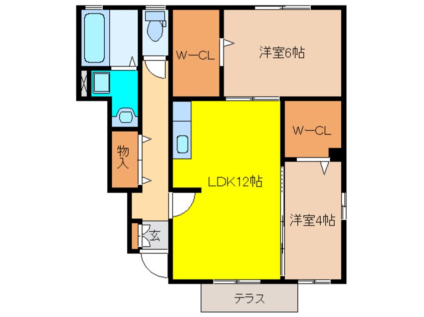 間取図 アゼリアコート