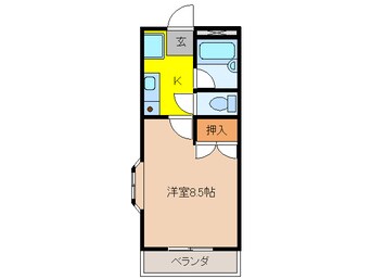 間取図 パールＡＮ