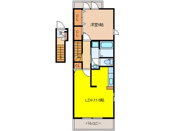 間取図 プラシード　メゾン