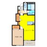 ヒールコート雅 1LDKの間取り
