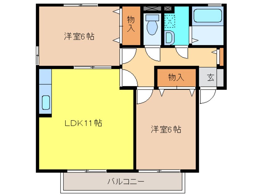 間取図 コトーソレイユ