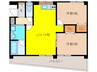 サンシャイン本郷Ｂ棟 2LDKの間取り
