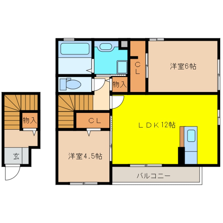 間取図 イルマーレⅡ