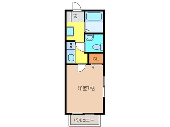 間取図 キャッスルビューきざし