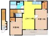 プリマベーラ 2LDKの間取り