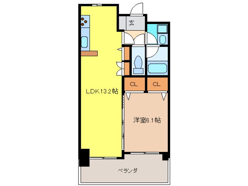 間取図 BELLE VILLE Ⅴ