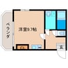 NAKAMURA　SEVEN 1Rの間取り