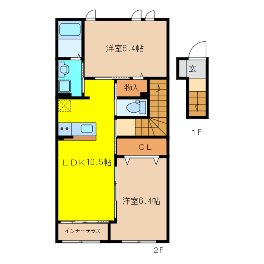 間取図 ビアンカ（Bianca)